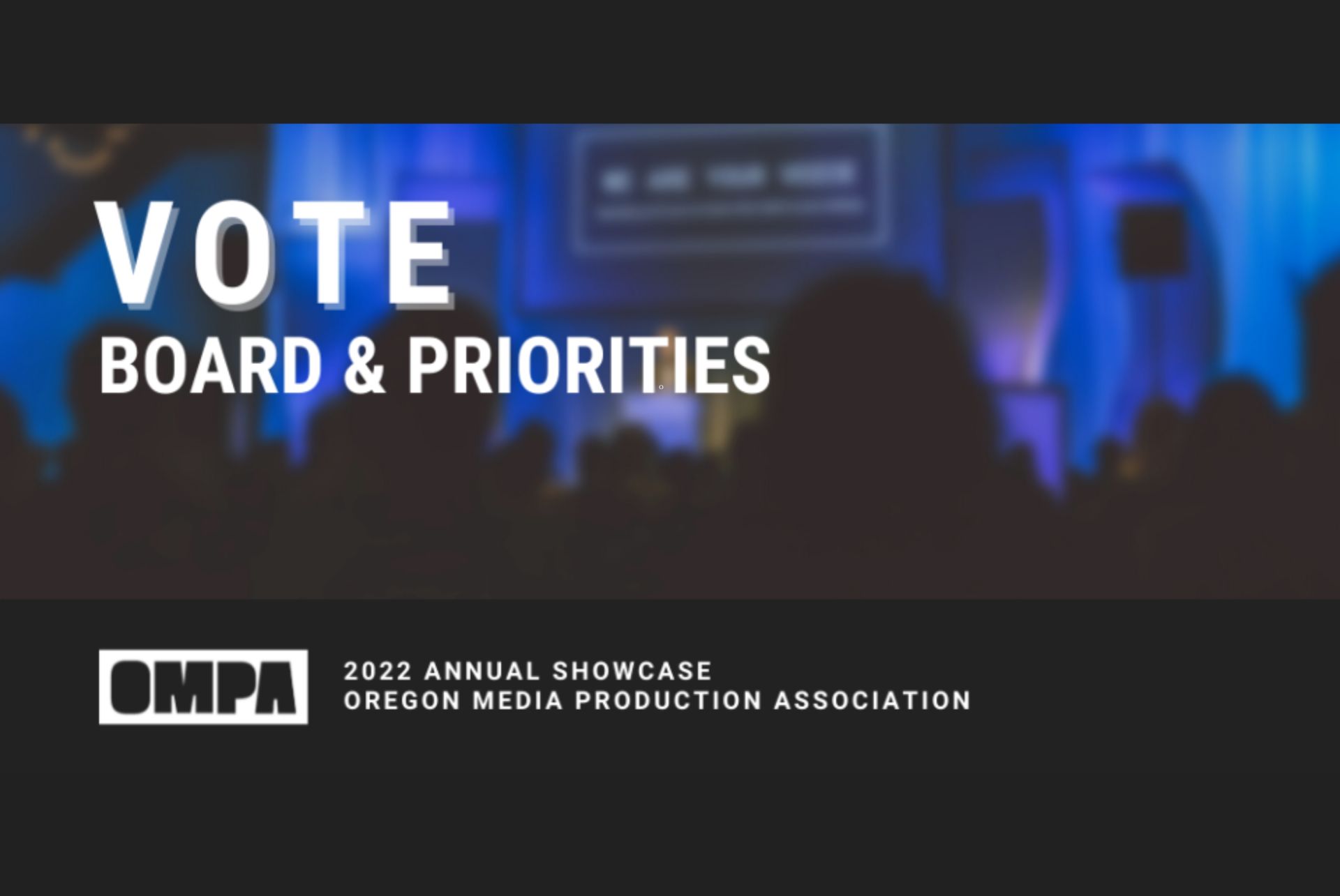 Vote for OMPA's 2022 priorities