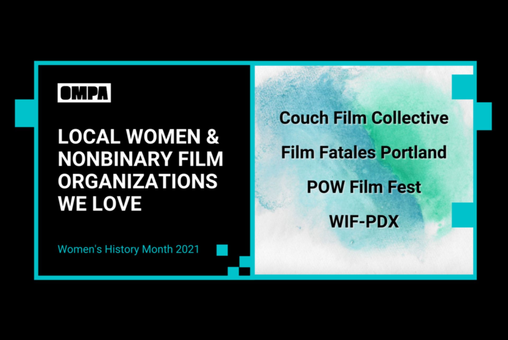 Women & Non-Binary Film Organizations We Love in Oregon | OMPA