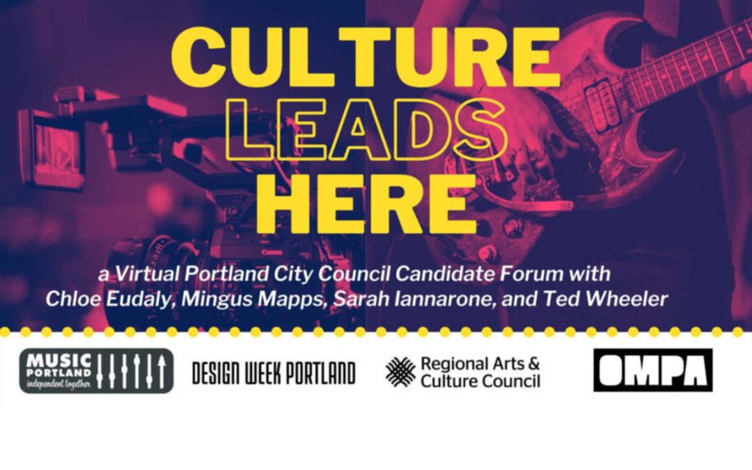 Culture Leads Here: Fall Candidate Forum